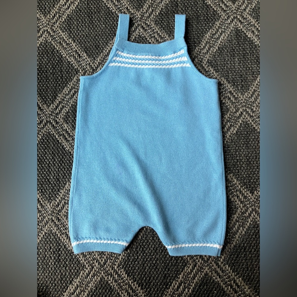 18-24 months Janie and Jack sweater knit overalls